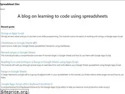 Sites similar to spreadsheet.dev
