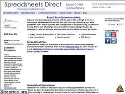 Sites similar to spreadsheetsdirect.com