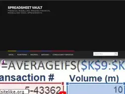 Sites similar to spreadsheetvault.com