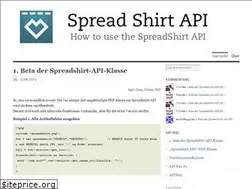 Sites similar to spreadshirtapi.wordpress.com