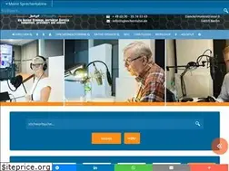 Sites similar to sprecherdatei.de