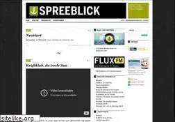 Sites similar to spreeblick.com