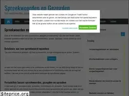 Sites similar to spreekwoorden-gezegden.nl