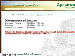 Sites similar to spreewaldmuehle.de