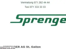Sites similar to sprengerag.com
