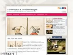 Sites similar to sprichwoerter-redewendungen.de