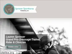 Sites similar to spriesersporthorse.com
