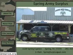 Sites similar to springarmysurplus.net