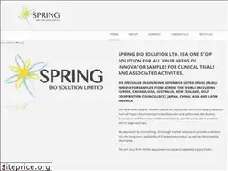 Sites similar to springbiosolution.com