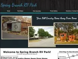 Sites similar to springbranchrvpark.com