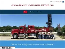 Sites similar to springbranchwaterwellservice.com