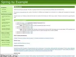 Sites similar to springbyexample.org