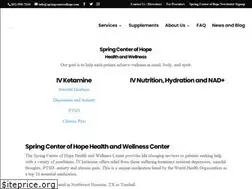 Sites similar to springcenterofhope.com