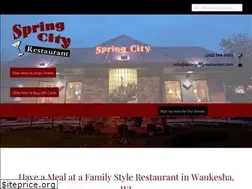 Sites similar to springcityrestaurant.com
