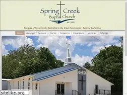 Sites similar to springcreekbaptistrolla.org