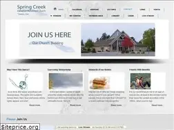 Sites similar to springcreekcanrc.org