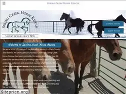 Sites similar to springcreekhorserescue.org