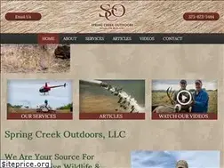 Sites similar to springcreekoutdoors.com