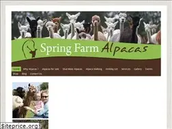 Sites similar to springfarmalpacas.co.uk