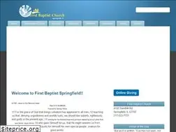 Sites similar to springfieldfirstbaptist.org