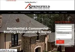 Sites similar to springfieldroofing.com