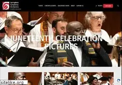 Sites similar to springfieldsymphony.org