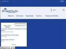 Sites similar to springfieldtownship.us