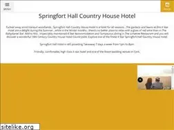 Sites similar to springfort-hall.com