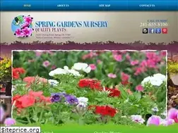 Sites similar to springgardensnurseryinc.com