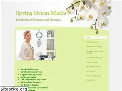 Sites similar to springgreenmaids.com