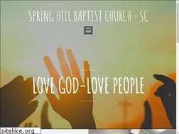 Sites similar to springhillbaptistchurch.net