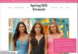 Sites similar to springhillformals.com