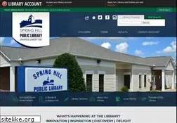 Sites similar to springhilllibrary.org