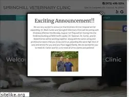 Sites similar to springhillvetclinic.com