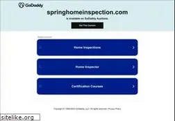 Sites similar to springhomeinspection.com