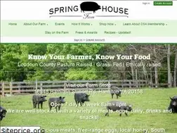 Sites similar to springhouse.farm