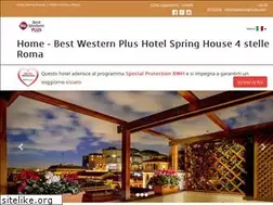 Sites similar to springhousehotelrome.it