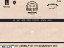 Sites similar to springhousetavern.com
