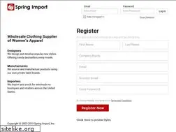 Sites similar to springimportusa.com