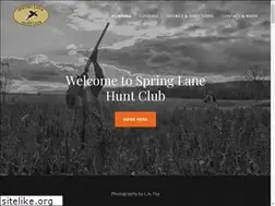 Sites similar to springlanehuntclub.com
