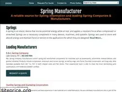 Sites similar to springmanufacturer.com