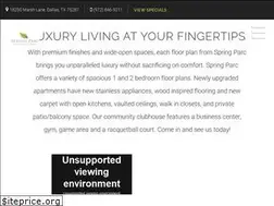 Sites similar to springparc.com