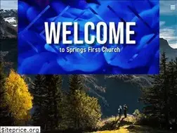 Sites similar to springsfirst.org