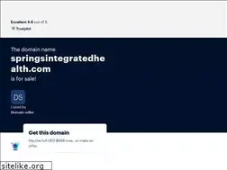 Sites similar to springsintegratedhealth.com