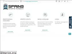 Sites similar to springsportsacademy.com