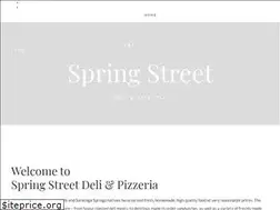 Sites similar to springstreetdeli.net