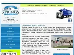 Sites similar to springswaste.com