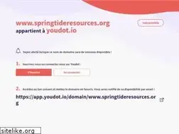 Sites similar to springtideresources.org