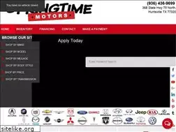 Sites similar to springtimemotors.com