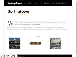 Sites similar to springtown.net